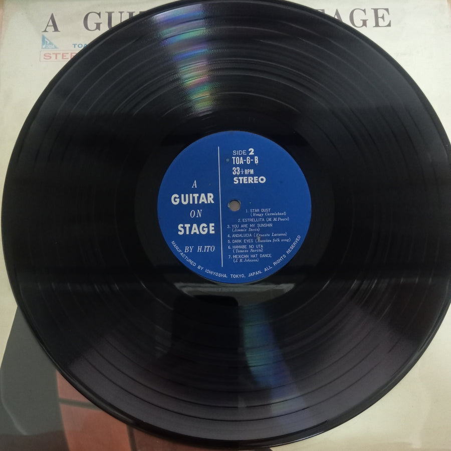 แผ่นเสียง 伊藤日出夫 - A Guitar On Stage (Vinyl) (VG+)