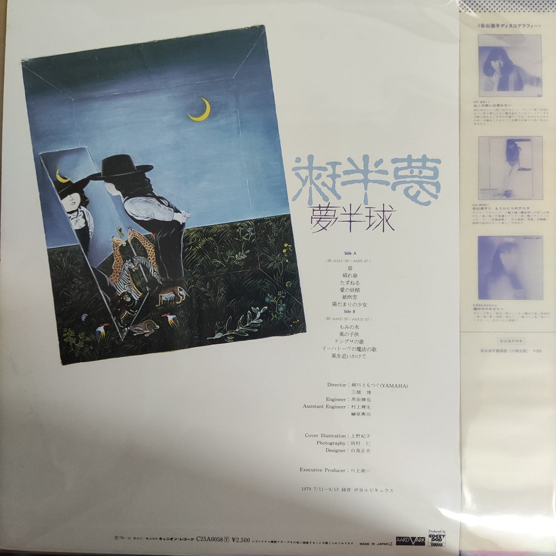 แผ่นเสียง Hiroko Taniyama - 夢半球 (Vinyl) (VG+)