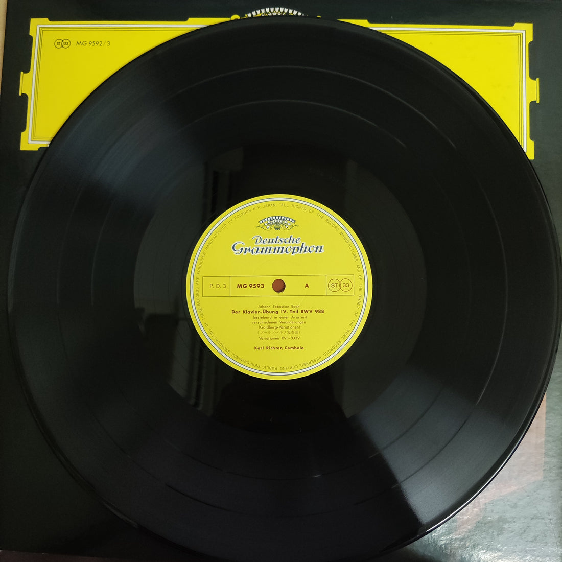 แผ่นเสียง Karl Richter, Johann Sebastian Bach - Goldberg-Variationen (Vinyl) (VG+) (2LPs)