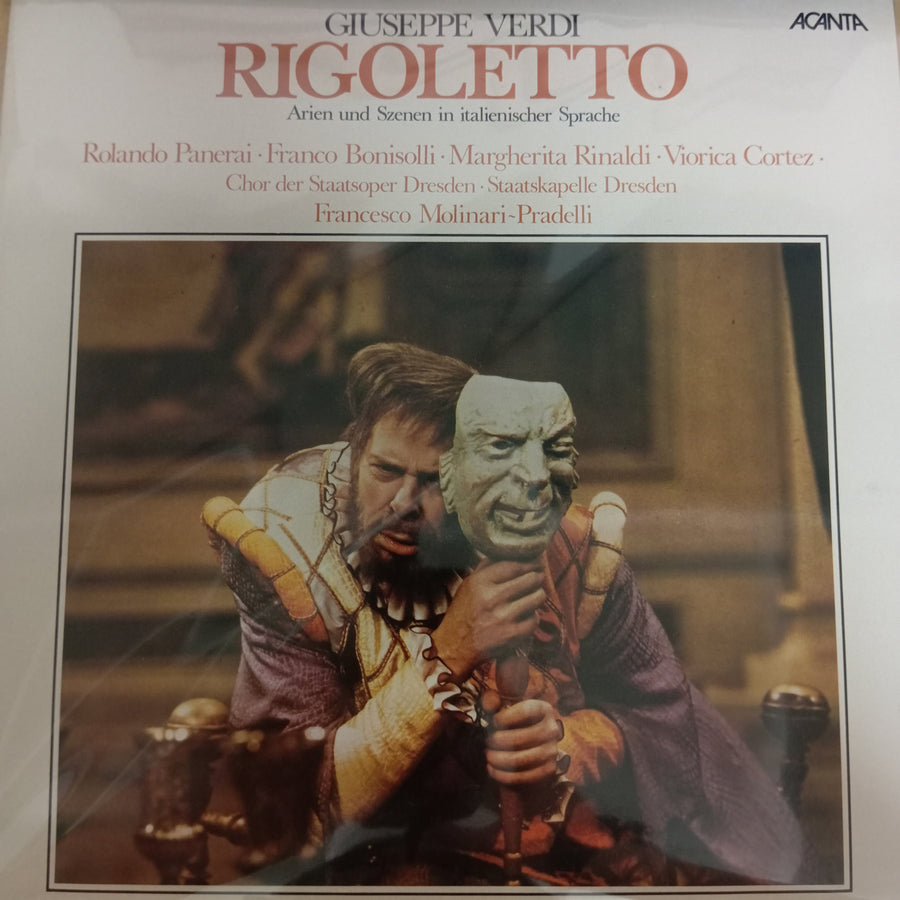 แผ่นเสียง Giuseppe Verdi - Rigoletto, Arien und Szenen in italienischer Sprache (Vinyl) (VG+)