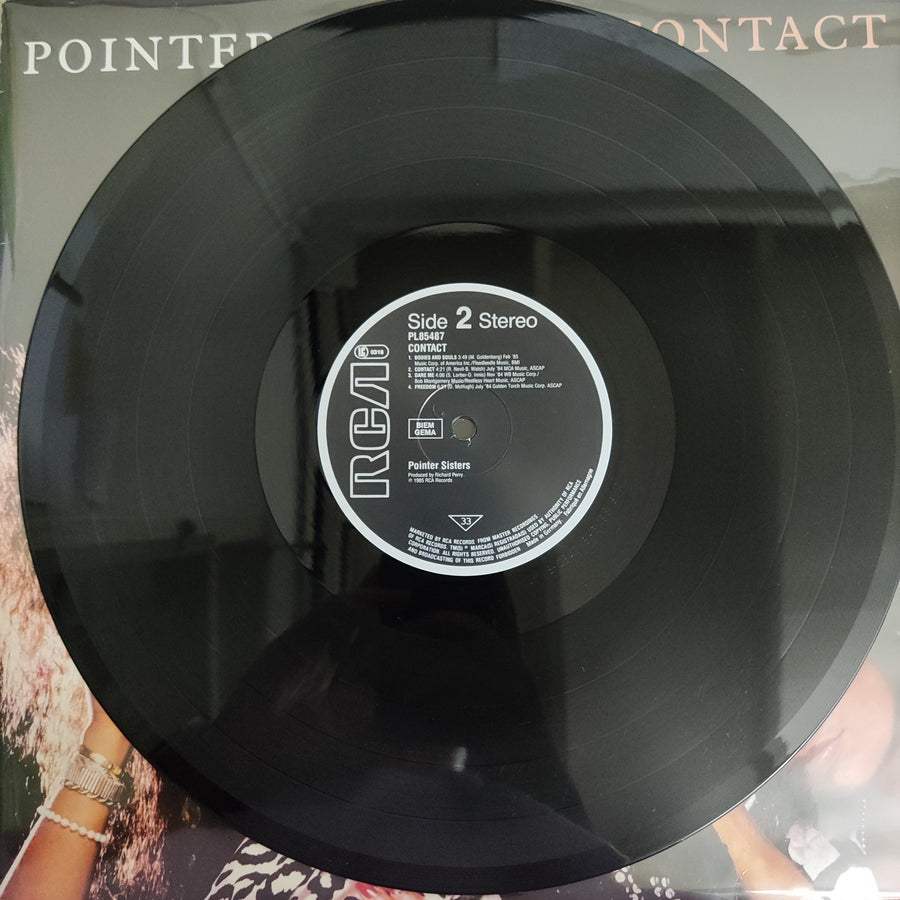 แผ่นเสียง Pointer Sisters - Contact (Vinyl) (VG+)