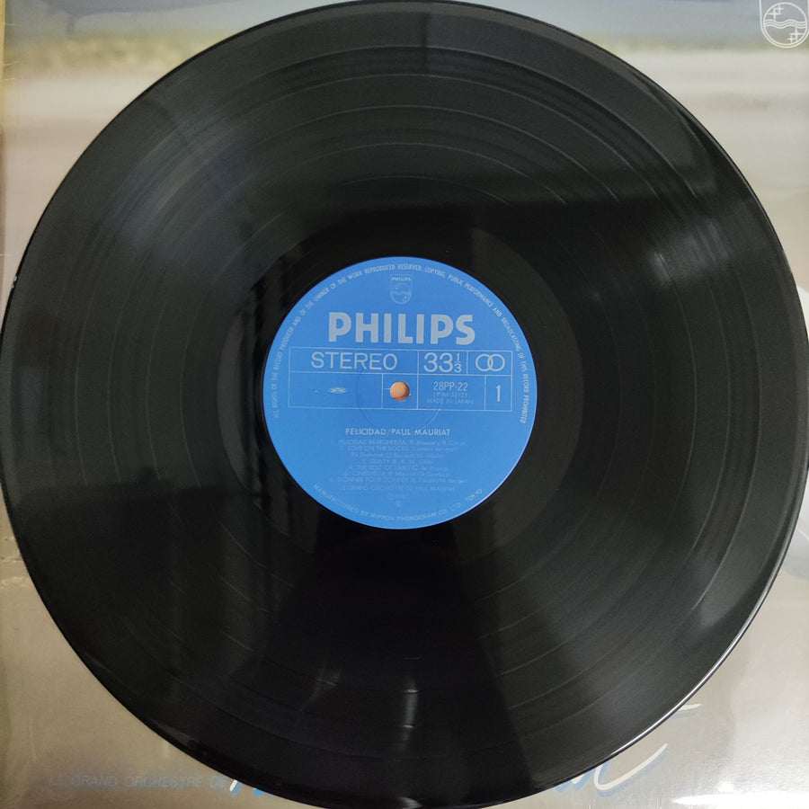 แผ่นเสียง Paul Mauriat - Felicidad (Vinyl) (VG+)