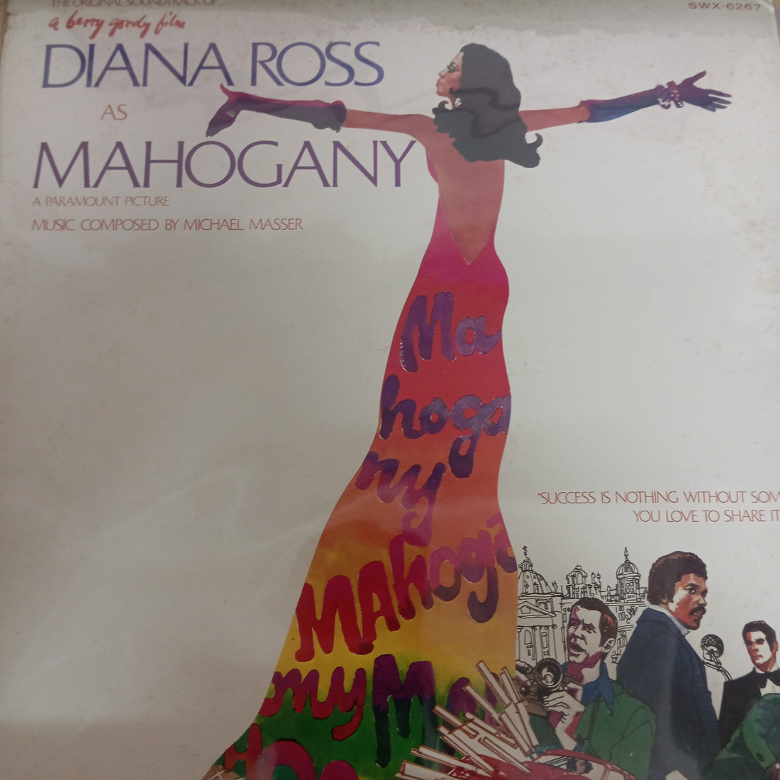 แผ่นเสียง Diana Ross = Diana Ross - Theme From Mahogany (Do You Know Where You're Going To) = マホガニーのテーマ (Vinyl) (VG+)