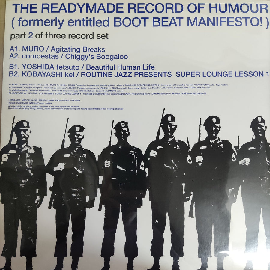 แผ่นเสียง Various - The Readymade Record Of Humour (Formerly Entitled Boot Beat Manifesto!) (Vinyl) (VG+)