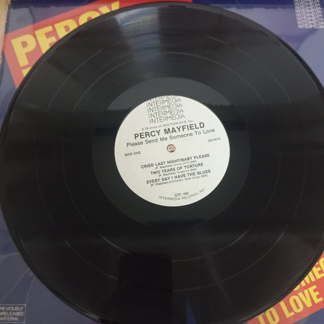 แผ่นเสียง Percy Mayfield - Please Send Me Someone To Love (Vinyl) (VG+)