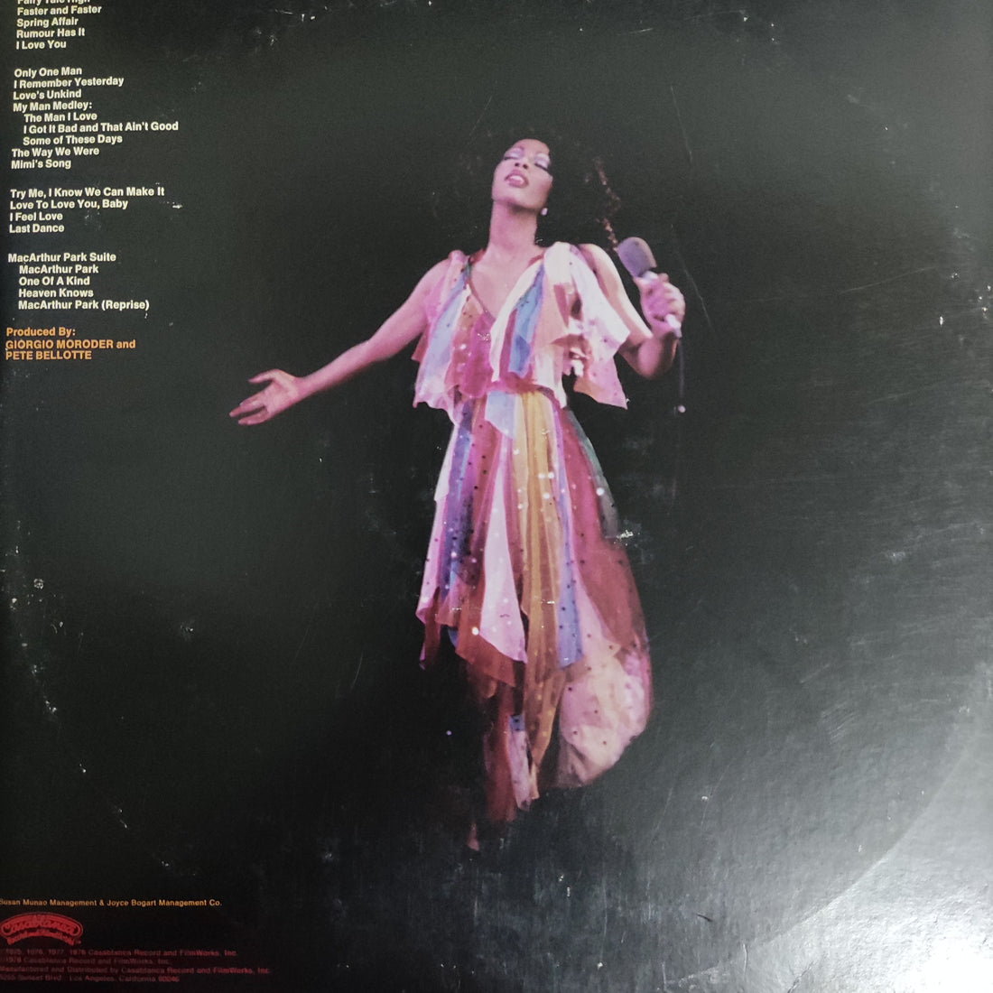 แผ่นเสียง Donna Summer - Live And More (Vinyl) (VG+)