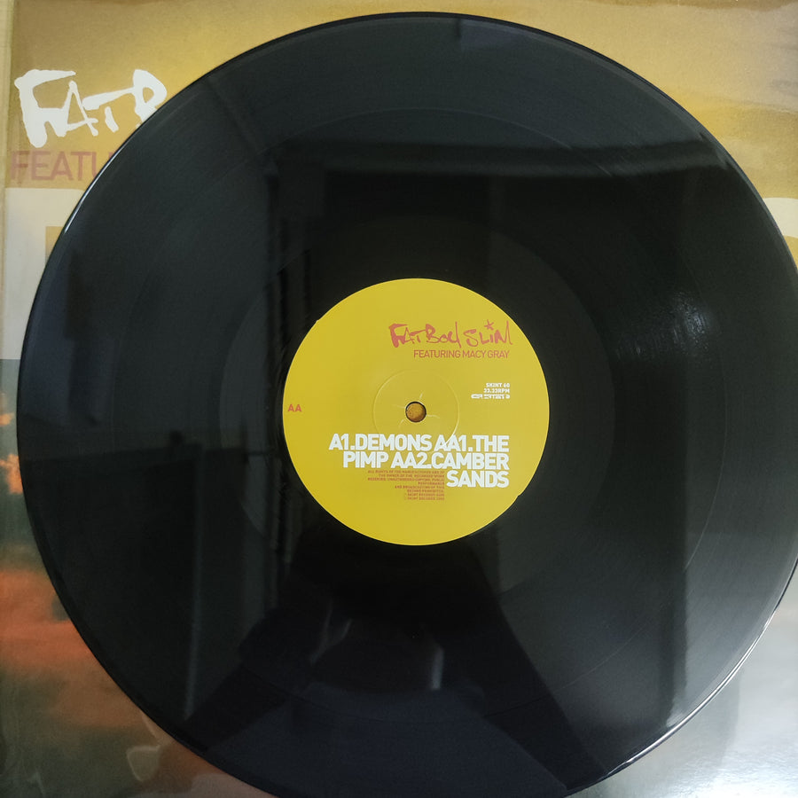 แผ่นเสียง Fatboy Slim Featuring Macy Gray - Demons (Vinyl) (VG+)