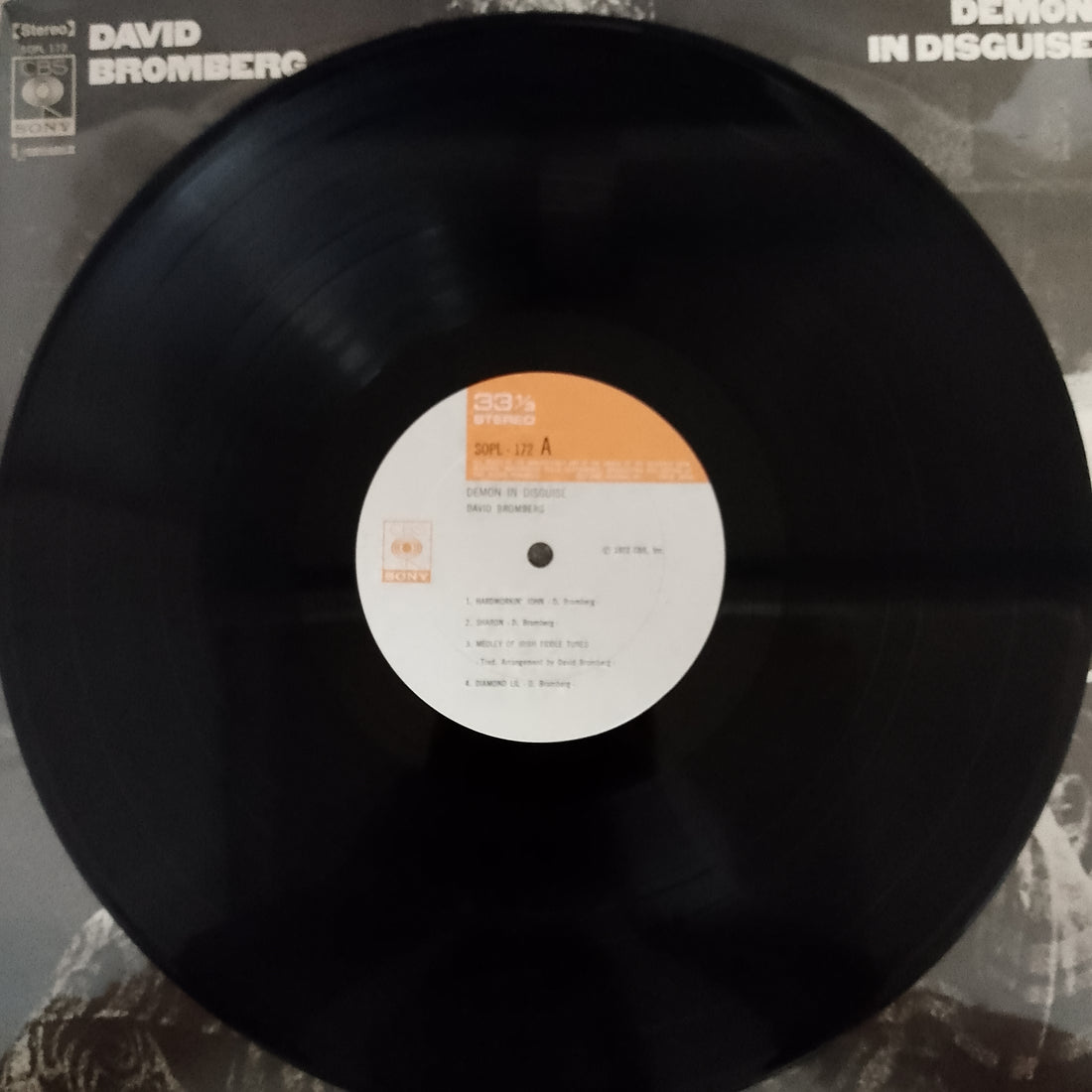 แผ่นเสียง David Bromberg - Demon In Disguise Vinyl VG+