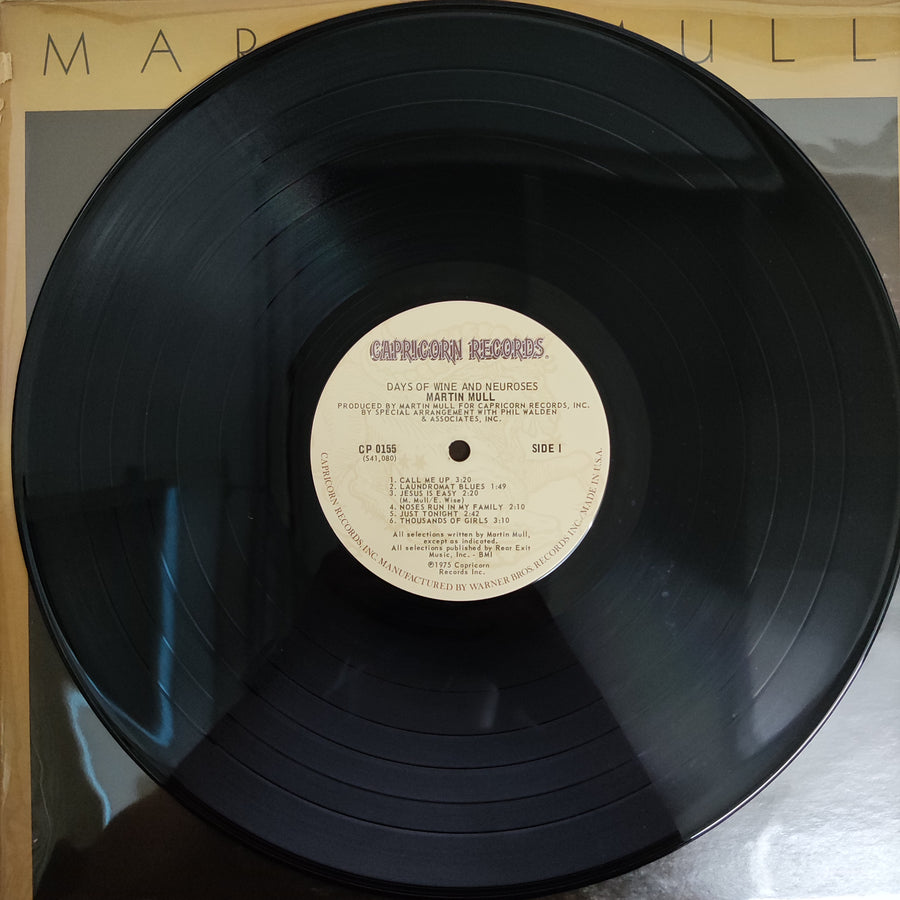 แผ่นเสียง Martin Mull - Days Of Wine And Neuroses Vinyl VG+