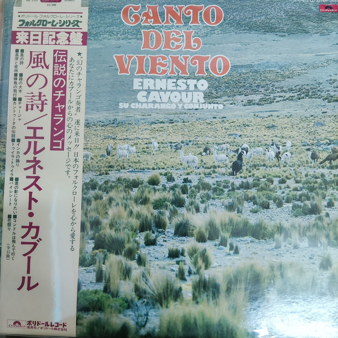 แผ่นเสียง Ernesto Cavour - Canto Del Viento Vinyl VG+