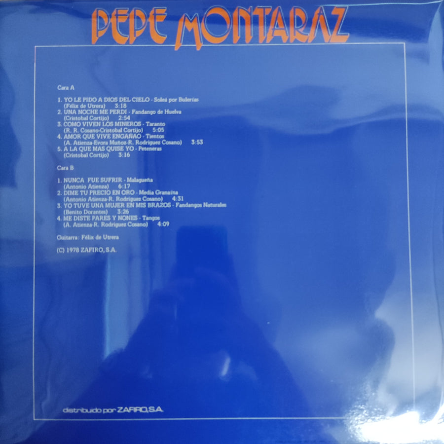 แผ่นเสียง Pepe Montaraz - Pepe Montaraz Vinyl VG+