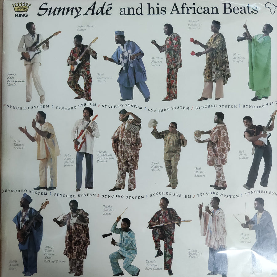 แผ่นเสียง King Sunny Ade & His African Beats = King Sunny Ade & His African Beats - Synchro System = シンクロ・システム Vinyl VG+