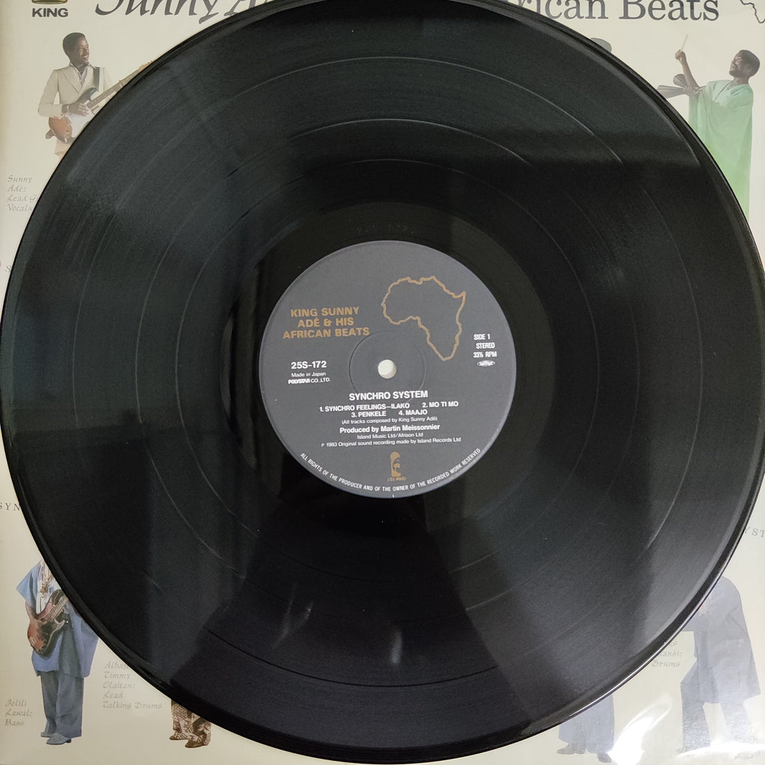 แผ่นเสียง King Sunny Ade & His African Beats = King Sunny Ade & His African Beats - Synchro System = シンクロ・システム Vinyl VG+