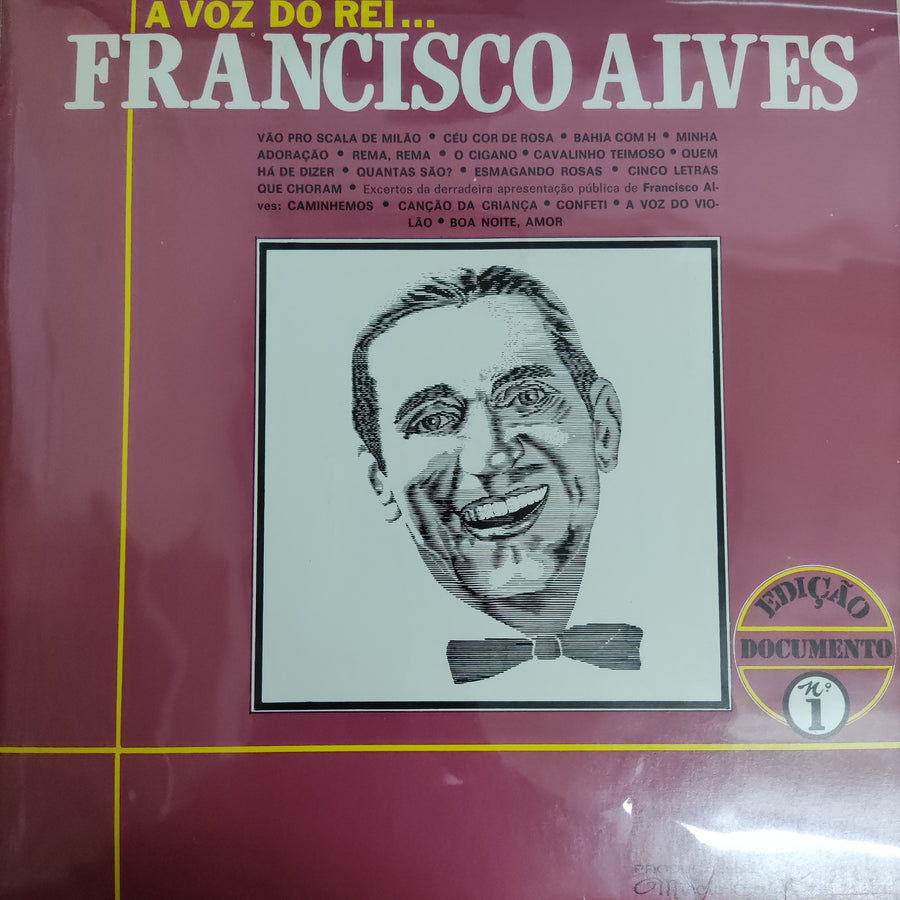 แผ่นเสียง Francisco Alves - A Voz Do Rei... Vinyl VG+