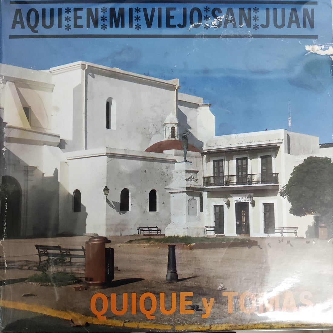 แผ่นเสียง Quique y Tomas - Aquí En Mi Viejo San Juan Vinyl VG+