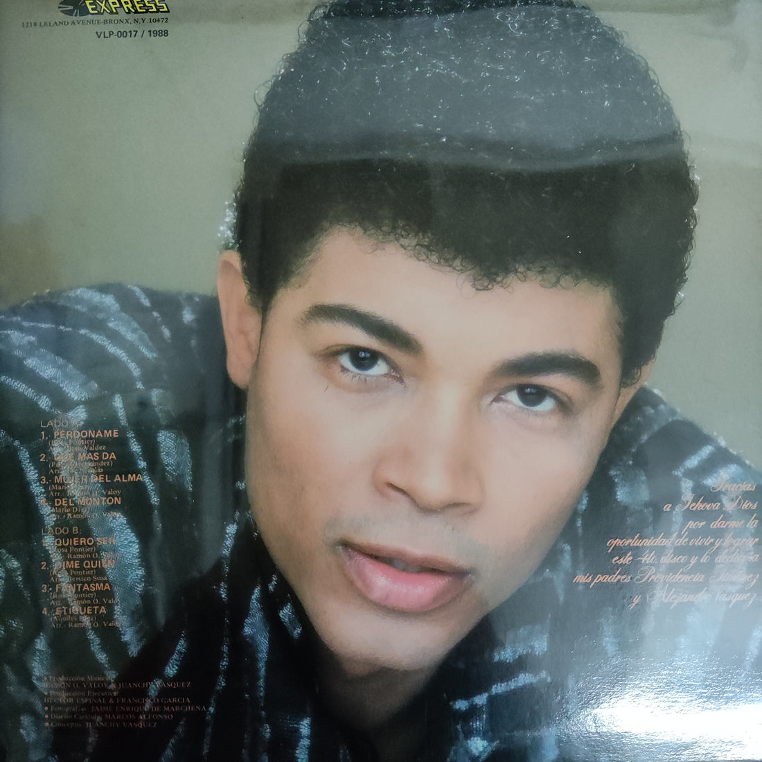 แผ่นเสียง Juanchy Vasquez - Por Cantar! Vinyl VG+