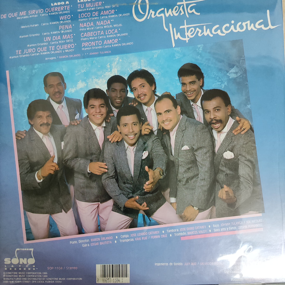 แผ่นเสียง Ramón Orlando Valoy Y Su Orquesta Internacional - Orquesta Internacional Vinyl VG+