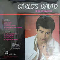 แผ่นเสียง Carlos David - Carlos David & Su Orquesta Vinyl VG+