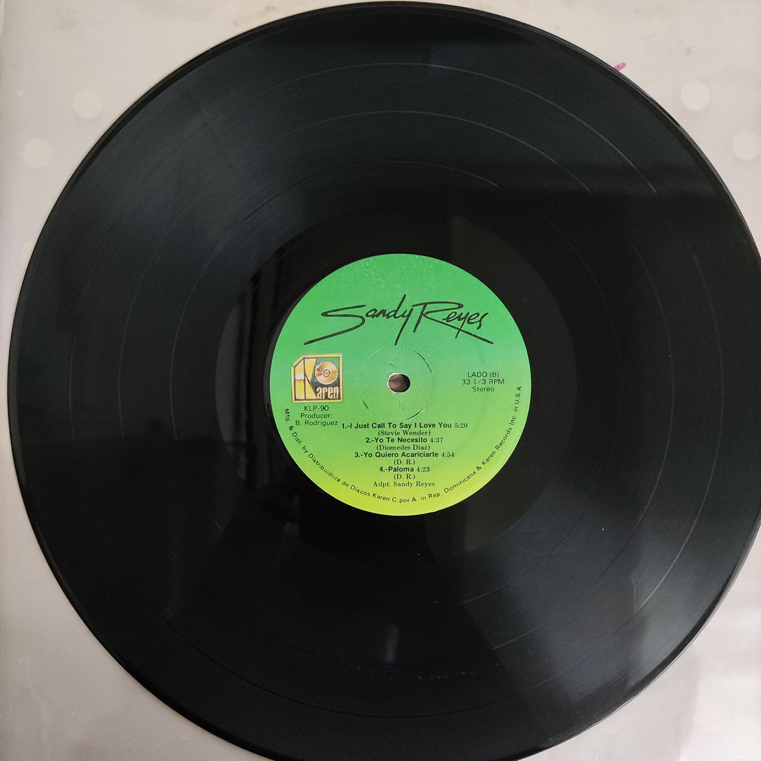 แผ่นเสียง Sandy Reyes - Sandy Reyes Vinyl VG+