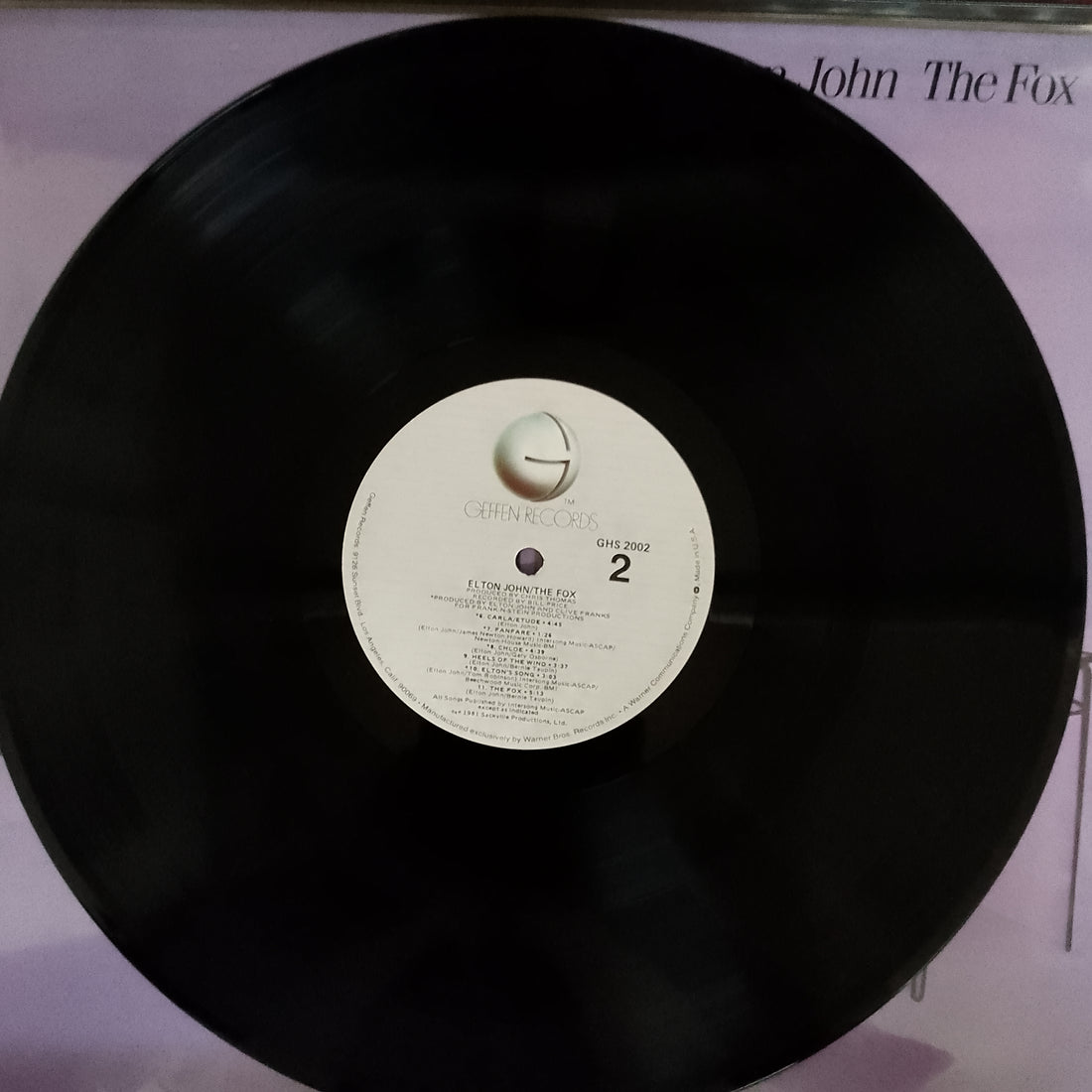 แผ่นเสียง Elton John - The Fox Vinyl VG+