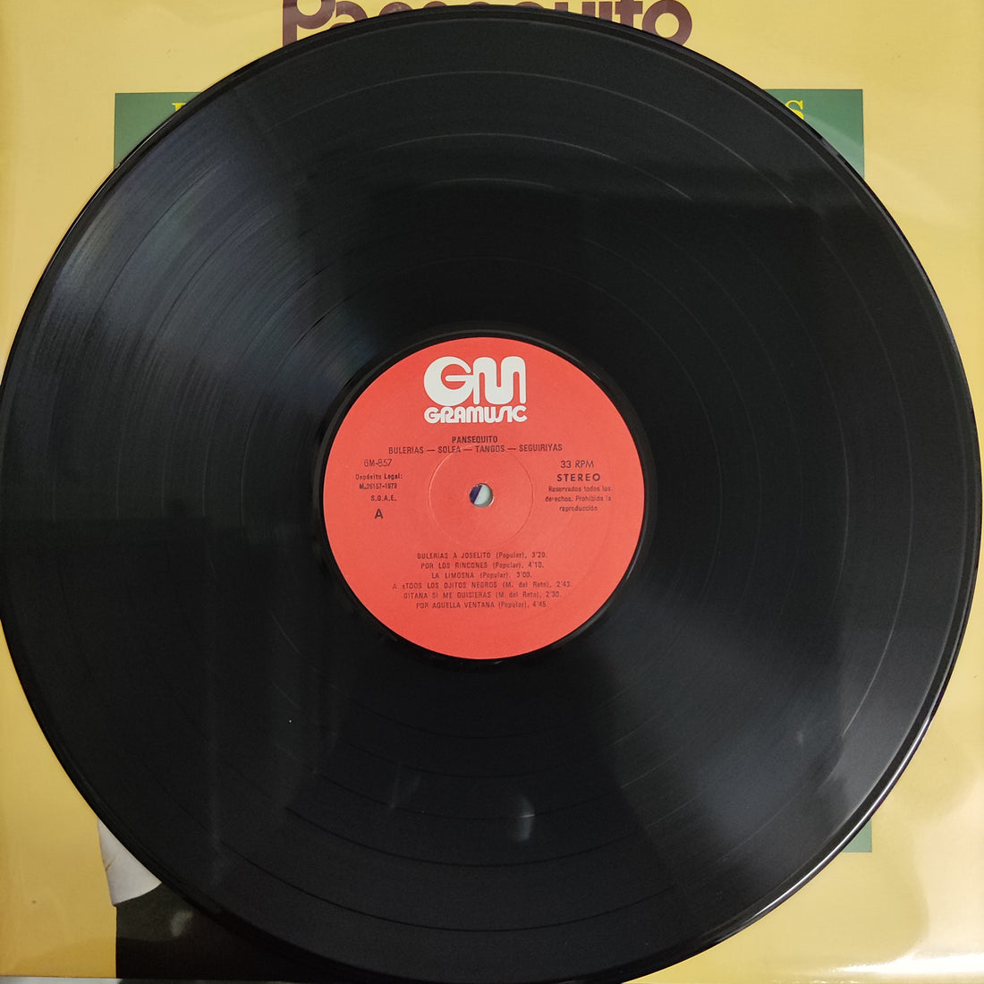 แผ่นเสียง Pansequito - Pansequito Vinyl VG+