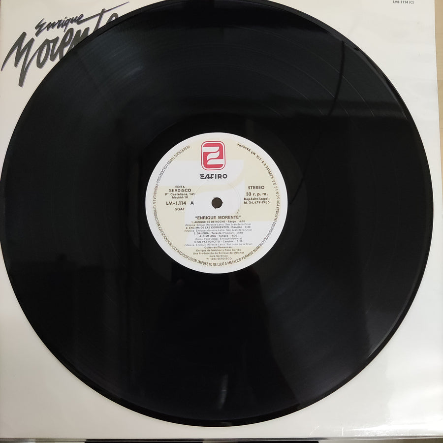 แผ่นเสียง Enrique Morente - Cruz Y Luna Vinyl VG+