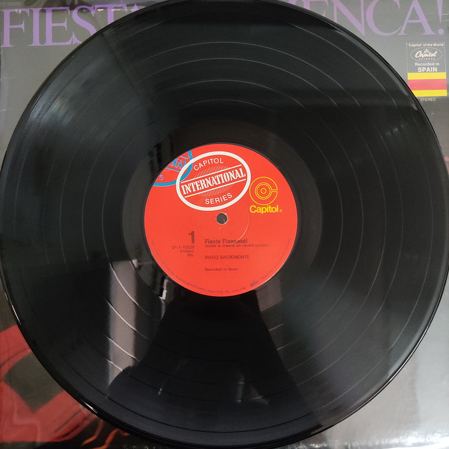 แผ่นเสียง Diego Sacromonte - Fiesta Flamenca! Vinyl VG+