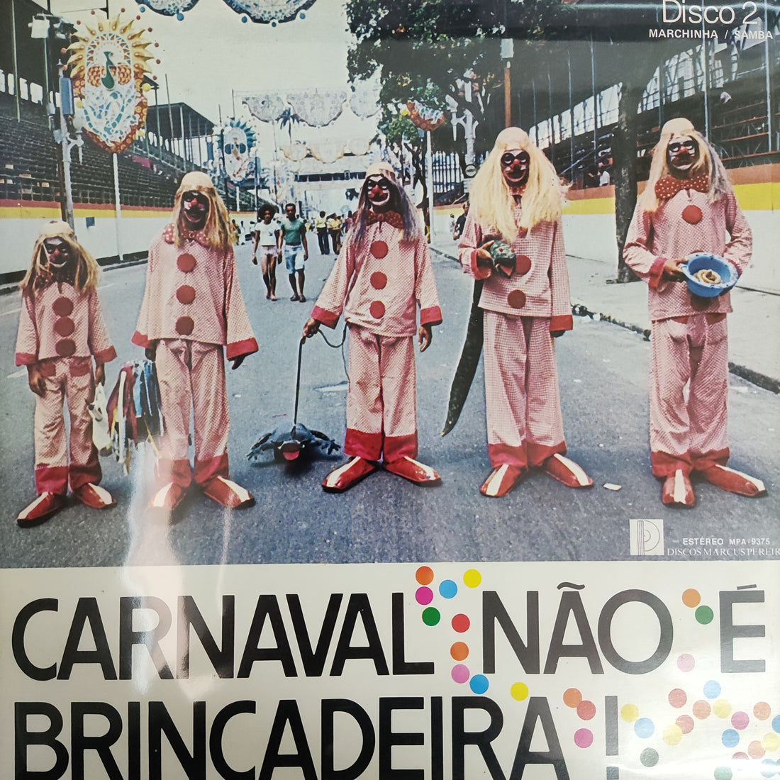 แผ่นเสียง Various - Carnaval Não É Brincadeira! Disco 2 Vinyl VG+