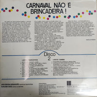 แผ่นเสียง Various - Carnaval Não É Brincadeira! Disco 2 Vinyl VG+