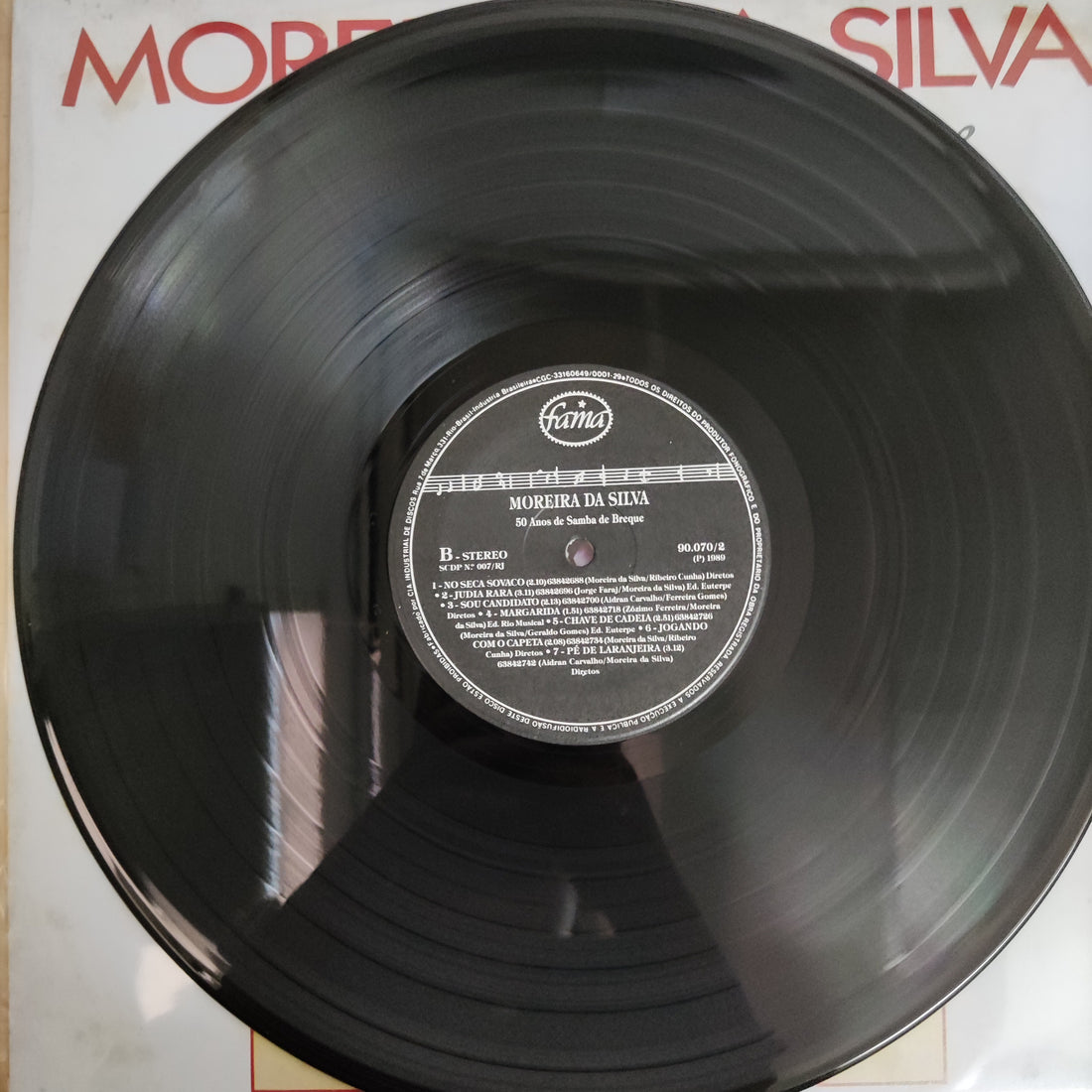 แผ่นเสียง Moreira Da Silva - 50 Anos De Samba De Breque Vinyl VG+