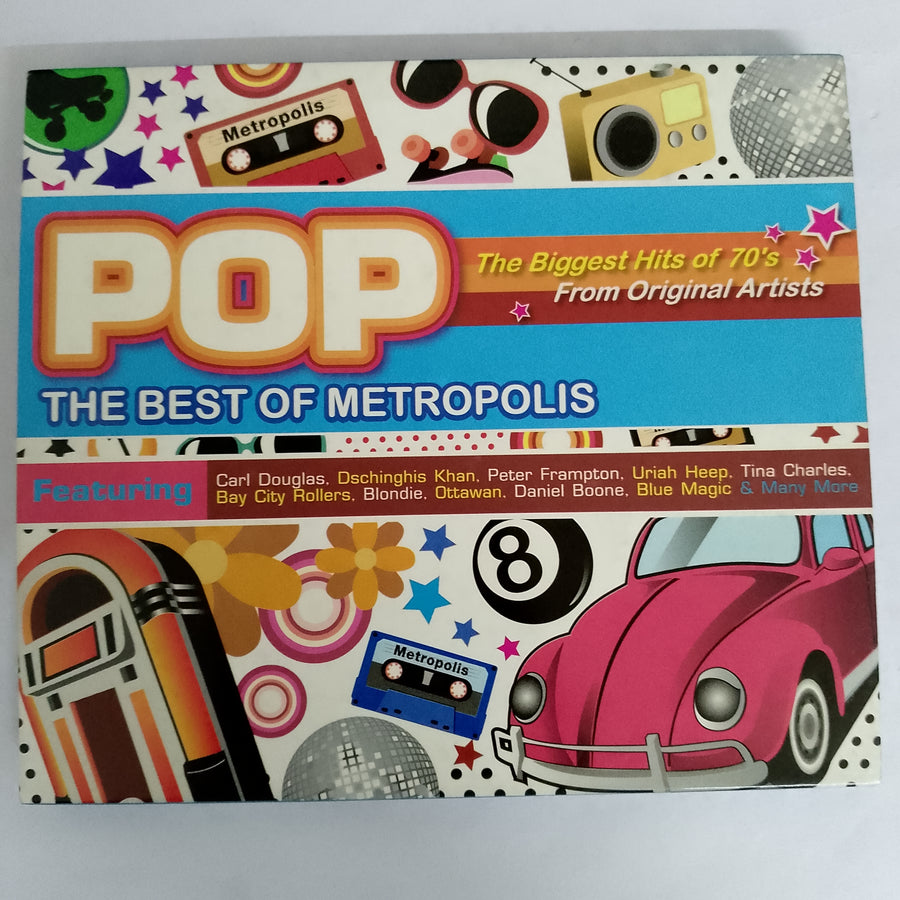 ซีดี Various - Pop The Best Of Metropolis CD VG 2CDs