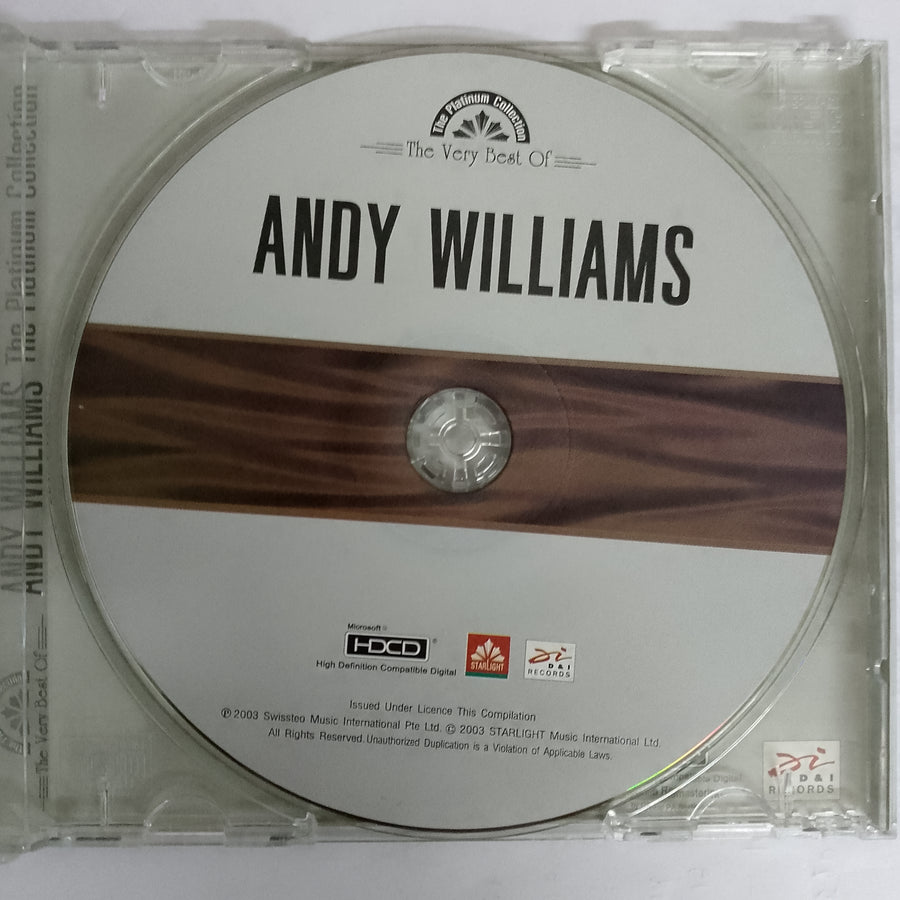 ซีดี Andy Williams - The Platinum Collection CD VG HDCD