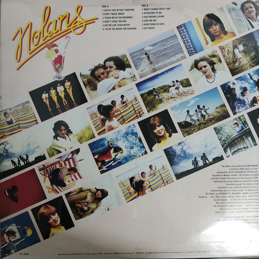 แผ่นเสียง The Nolans - Making Waves Vinyl VG+