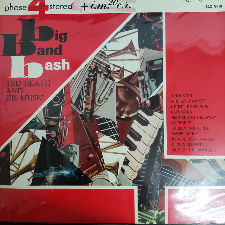 แผ่นเสียง Ted Heath And His Music - ビッグ・バンド攻撃 = Big Band Bash Vinyl VG+