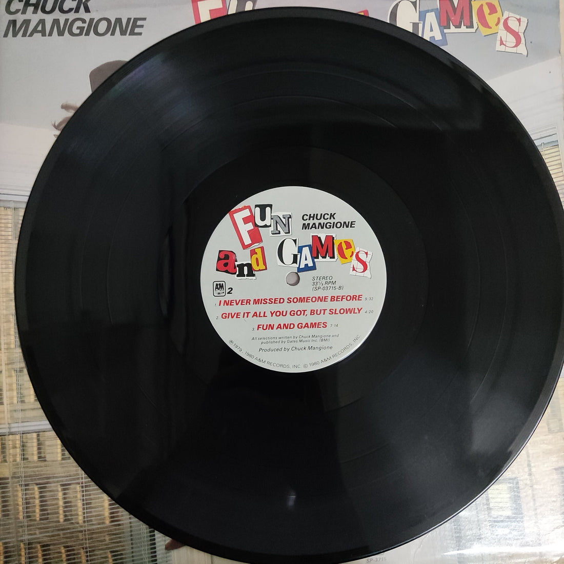 แผ่นเสียง Chuck Mangione - Fun And Games Vinyl VG+