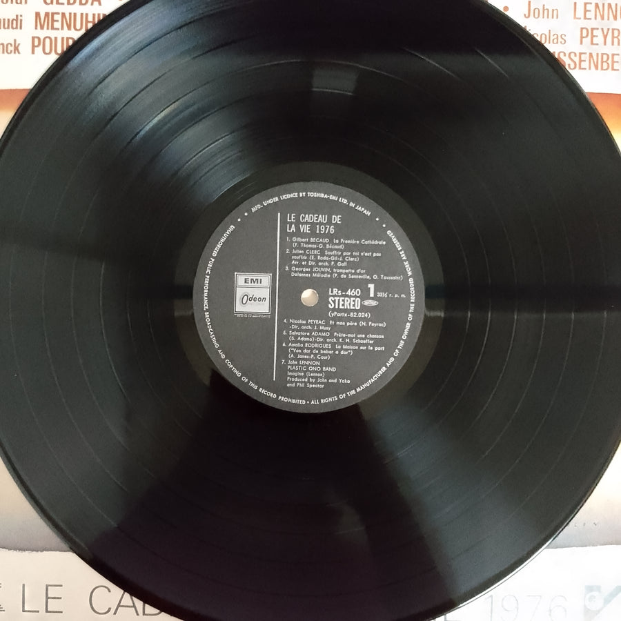 แผ่นเสียง Various - Le Cadeau De La Vie 1976 Vinyl VG+