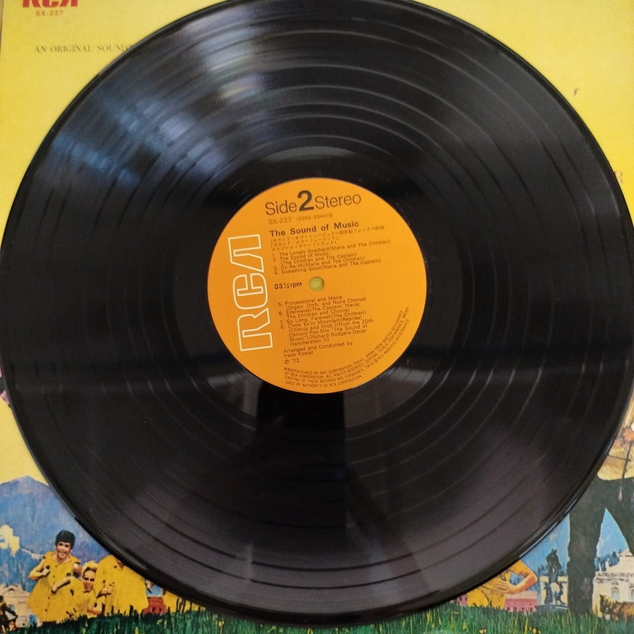 แผ่นเสียง Rodgers & Hammerstein / Julie Andrews, Christopher Plummer, Irwin Kostal - The Sound Of Music An Original Soundtrack Recording Vinyl VG+