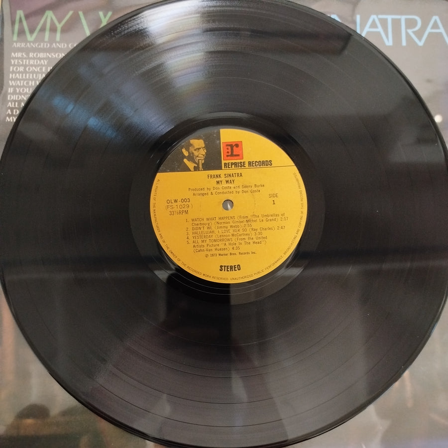 แผ่นเสียง Frank Sinatra - My Way Vinyl VG+