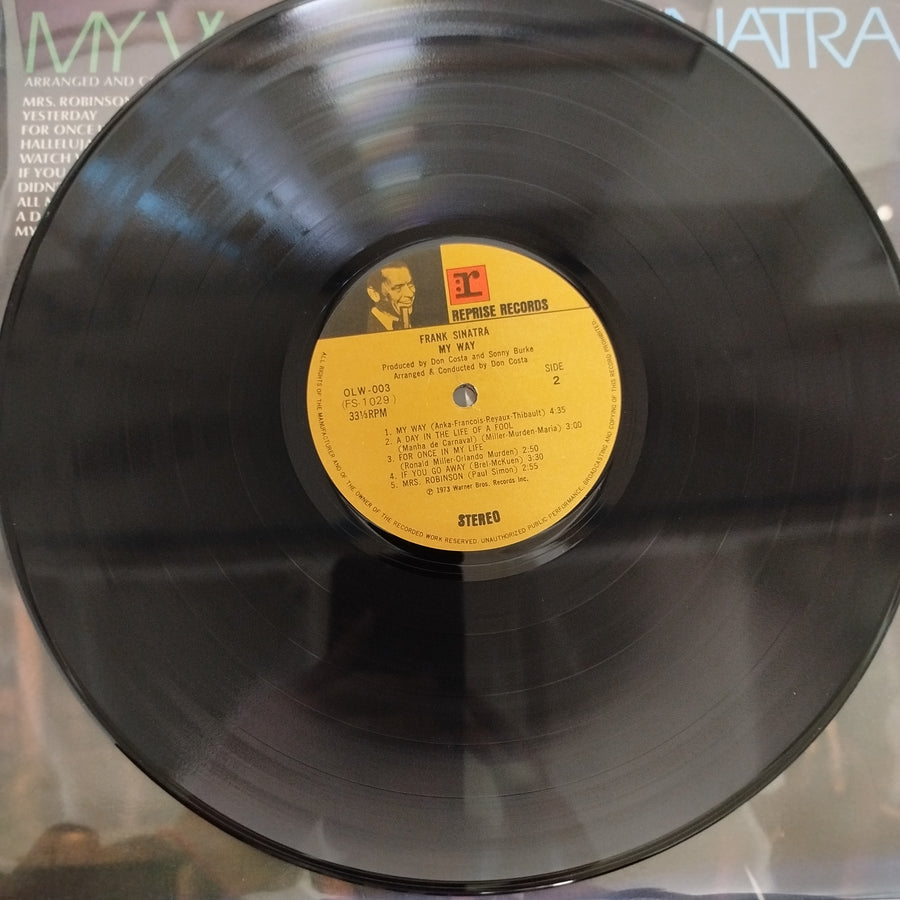 แผ่นเสียง Frank Sinatra - My Way Vinyl VG+