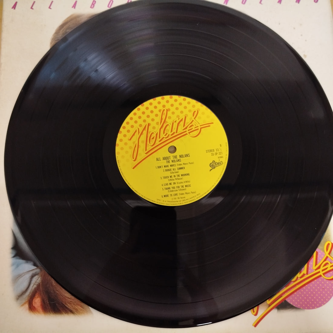 แผ่นเสียง The Nolans = The Nolans - All About Nolans Vinyl VG+ 2LPs