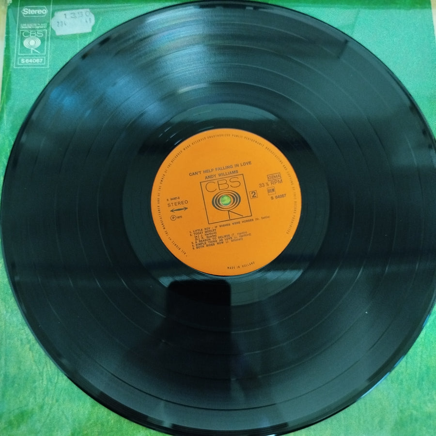 แผ่นเสียง Andy Williams - No Puedo Evitar Enamorarme De Ti Vinyl VG+