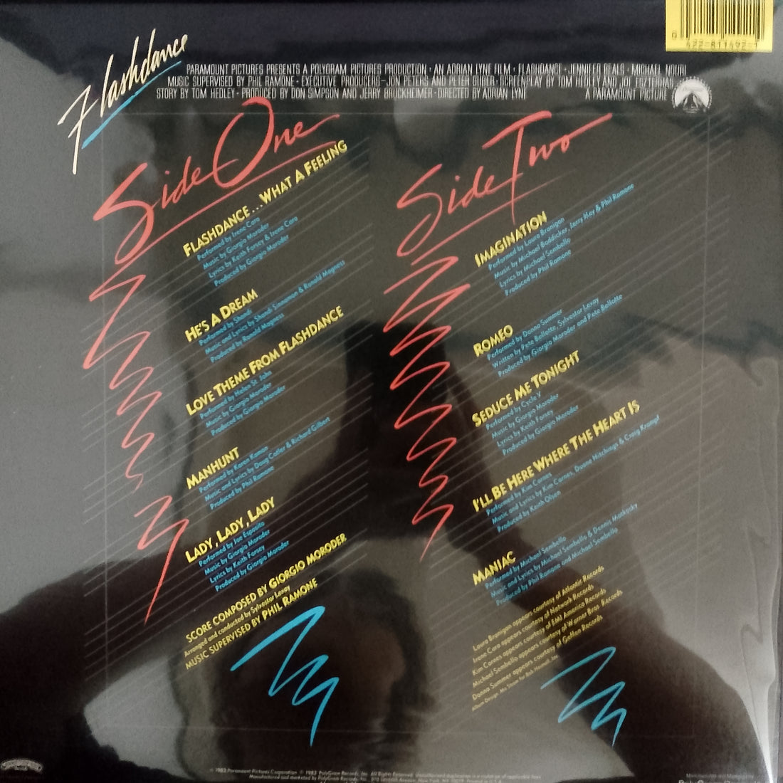 แผ่นเสียง Various - Flashdance Original Soundtrack From The Motion Picture = フラッシュダンス Vinyl VG+