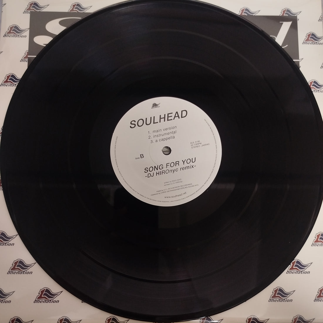แผ่นเสียง Soulhead - Too Late / Song For You Vinyl VG+