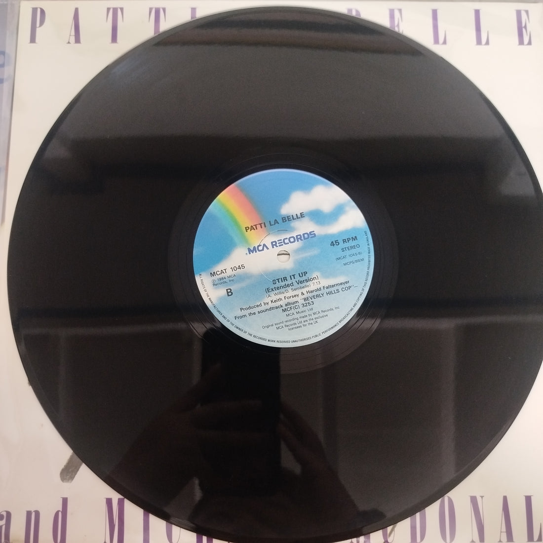 แผ่นเสียง Patti LaBelle And Michael McDonald - On My Own 12" Version Vinyl VG+