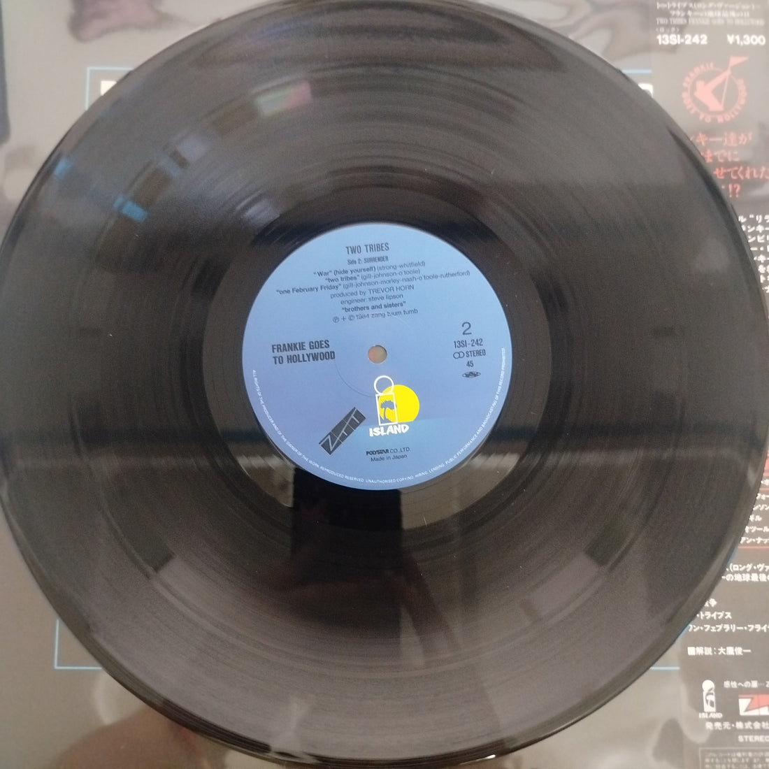 แผ่นเสียง Frankie Goes To Hollywood - Two Tribes Vinyl VG+ 45 RPM