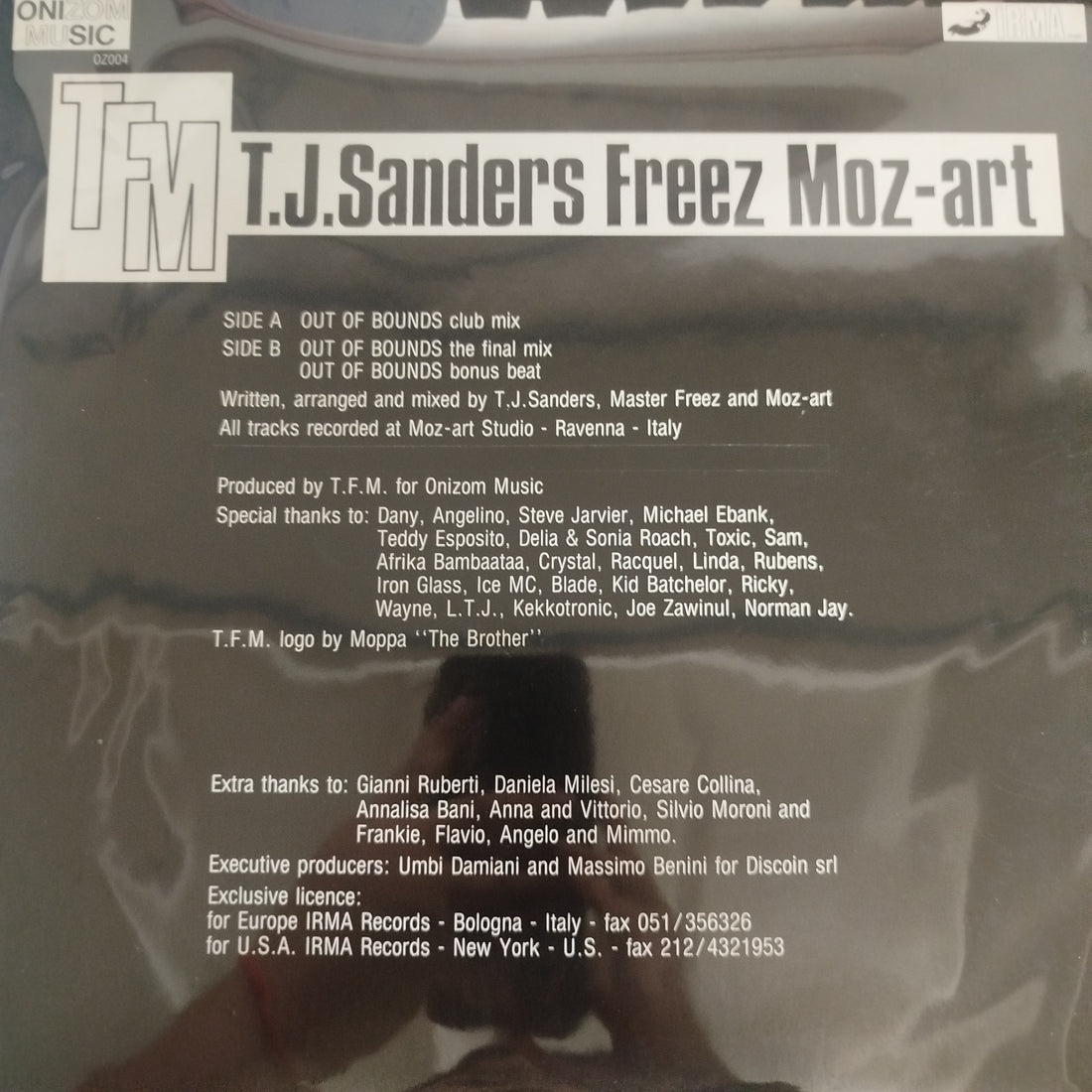 แผ่นเสียง TFM - Out Of Bounds Vinyl VG+