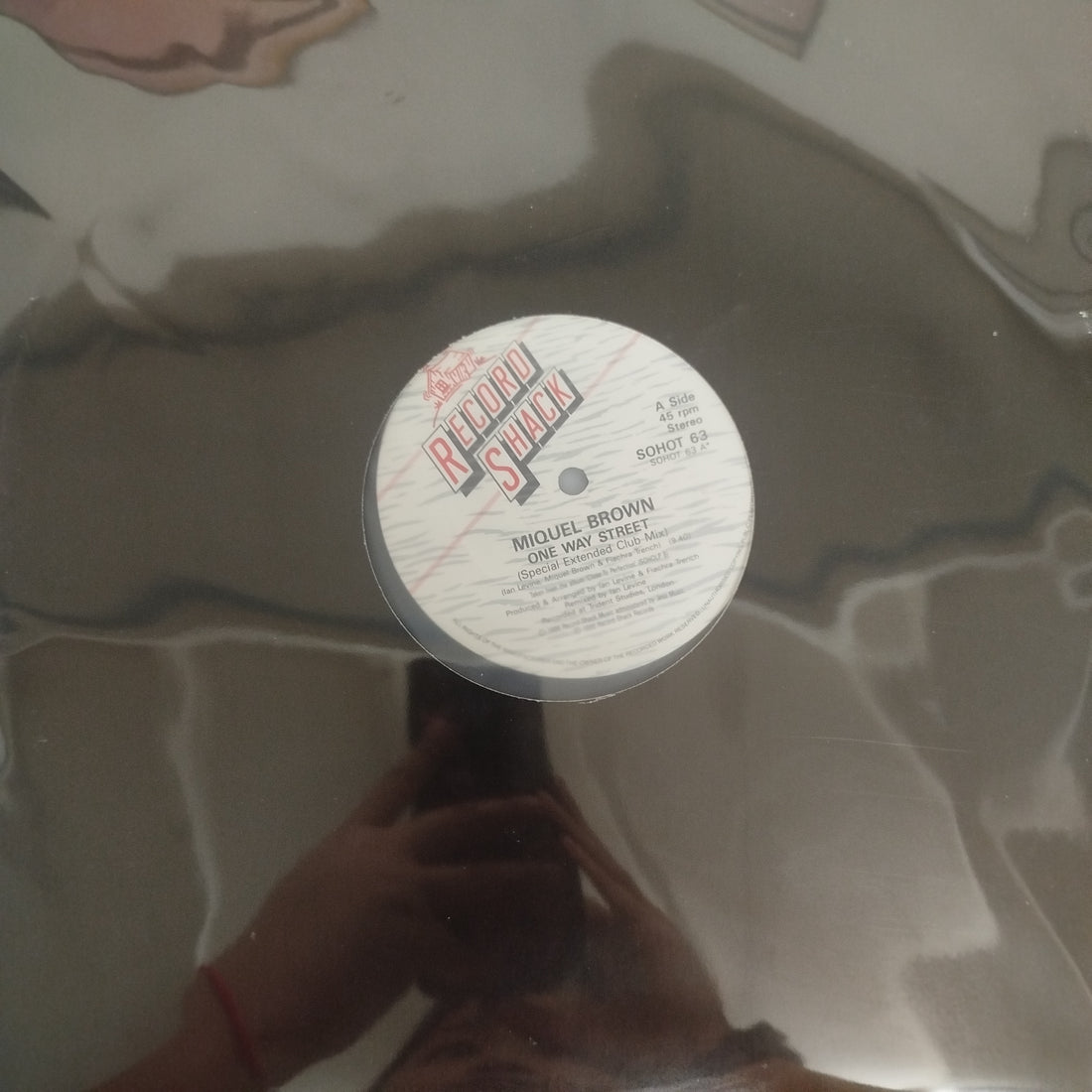 แผ่นเสียง Miquel Brown - One Way Street / Love Reputation Vinyl VG+ 45RPM