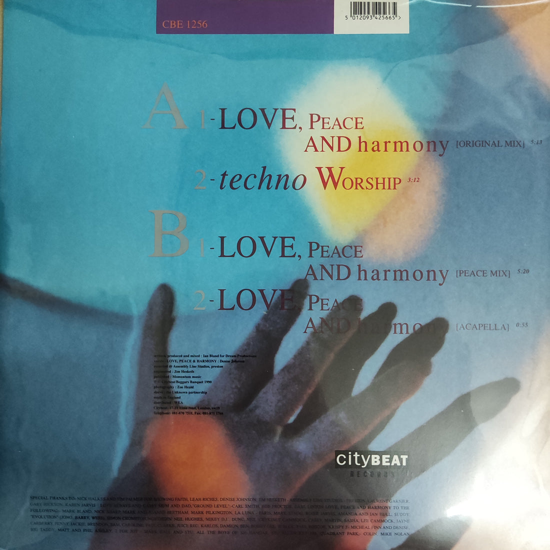 แผ่นเสียง Dream Frequency - Love, Peace And Harmony Vinyl VG+