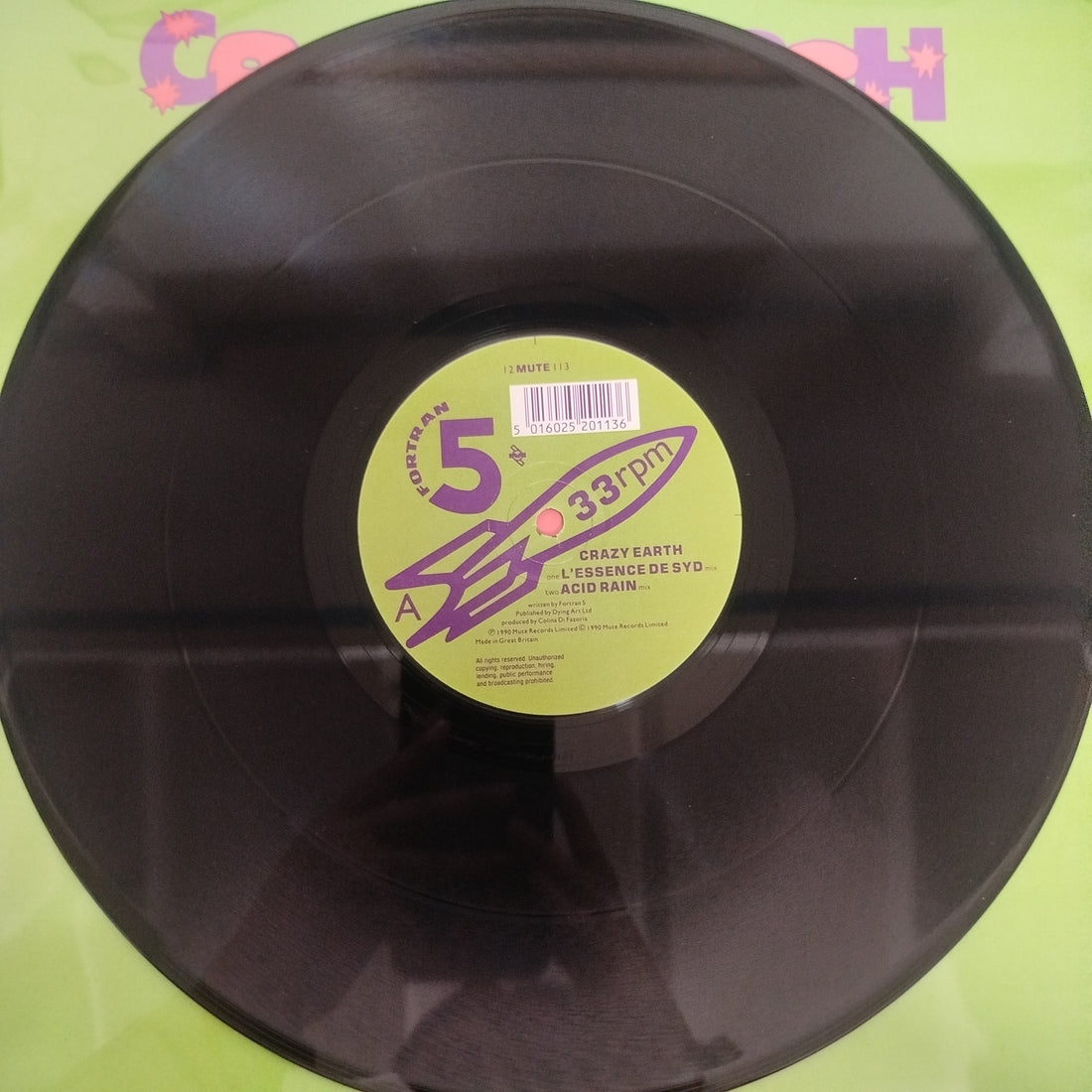 แผ่นเสียง Fortran 5 - Crazy Earth Vinyl VG+
