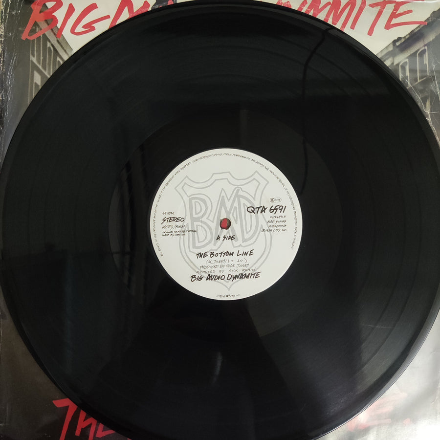 แผ่นเสียง Big Audio Dynamite - The Bottom Line U.S. Remix Vinyl VG+